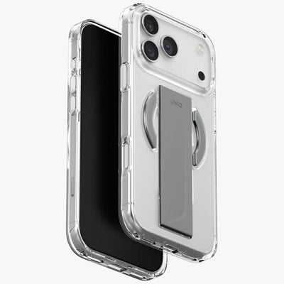 Husa Uniq Heldro Air pentru iPhone 17 Pro Max Magclick Charging - Transparent