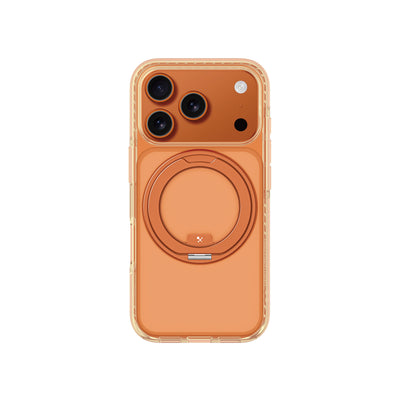 Husa Amazingthing Titan Pro Spin pentru iPhone 17 Pro Compatible cu Magsafe - Portocaliu