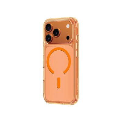 Husa Amazingthing Minimal pentru iPhone 17 Pro, Compatible cu Magsafe - Portocaliu