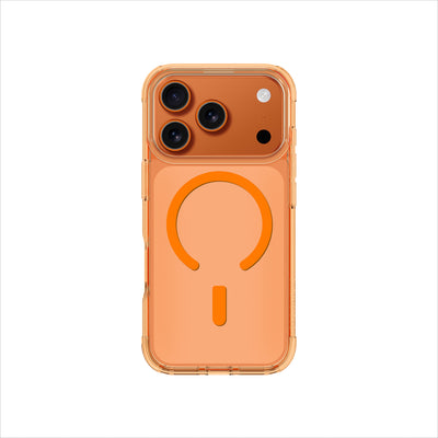 Husa Amazingthing Minimal Mag pentru iPhone 17 Pro Max Compatible cu Magsafe - Portocaliu