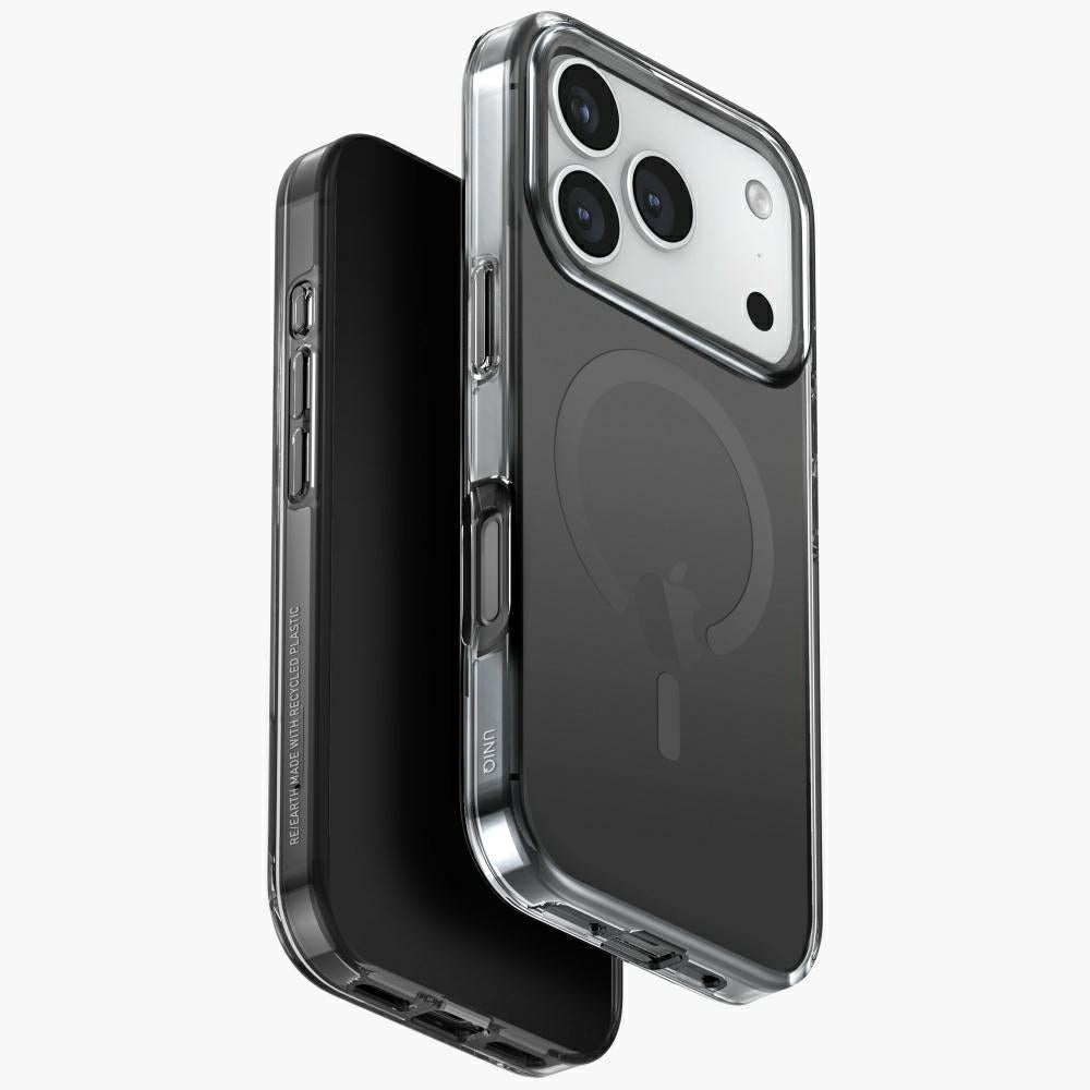Husa Uniq Clario Magclick Charging pentru iPhone 17 Pro - Negru