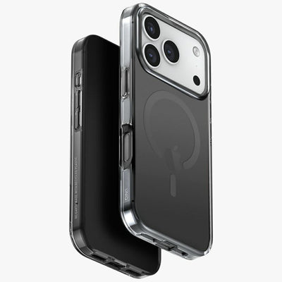Husa Uniq Clario Magclick Charging pentru iPhone 17 Pro - Negru