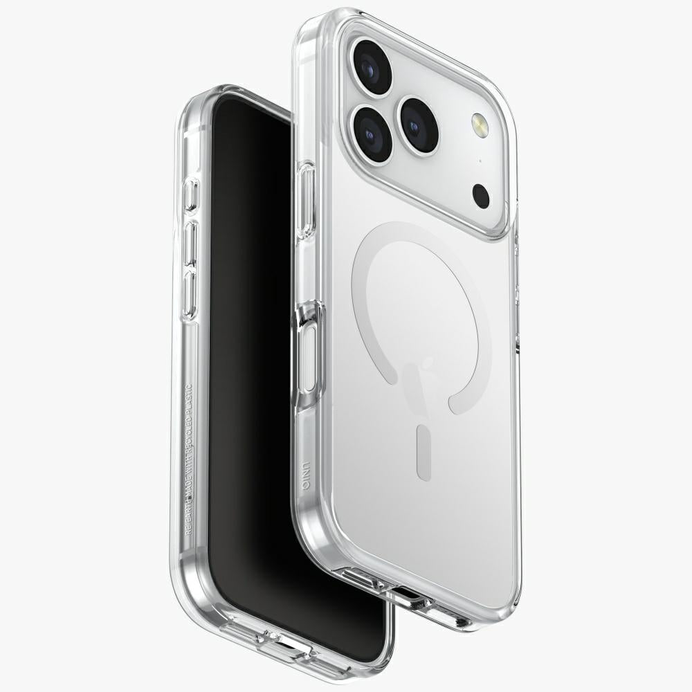 Husa Uniq Clario Magclick Charging pentru iPhone 17 Pro - Transparent