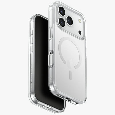 Husa Uniq Clario Magclick Charging pentru iPhone 17 Pro - Transparent