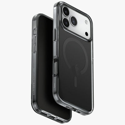 Husa Uniq Clario Magclick Charging pentru iPhone 17 Pro Max - Negru