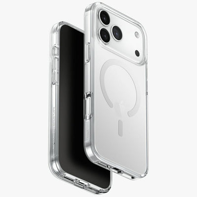 Husa Uniq Clario Magclick Charging pentru iPhone 17 Pro Max - Transparent