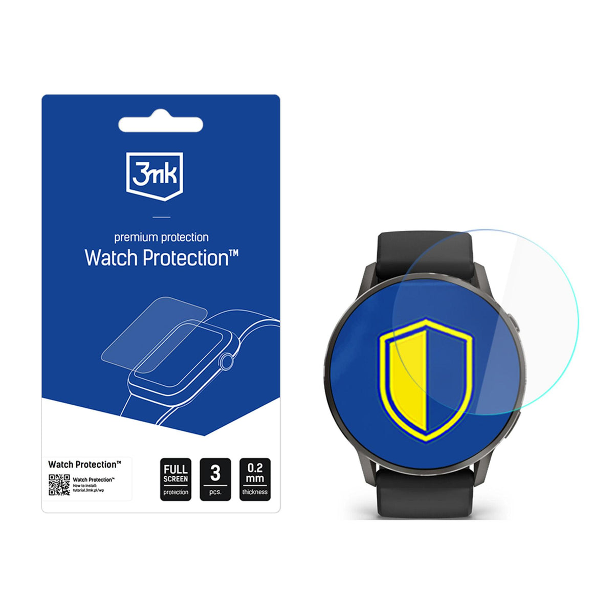 Folie 3mk Watch Protection ARC Smartwatch protectie pentru Garmin Venu 4 41mm