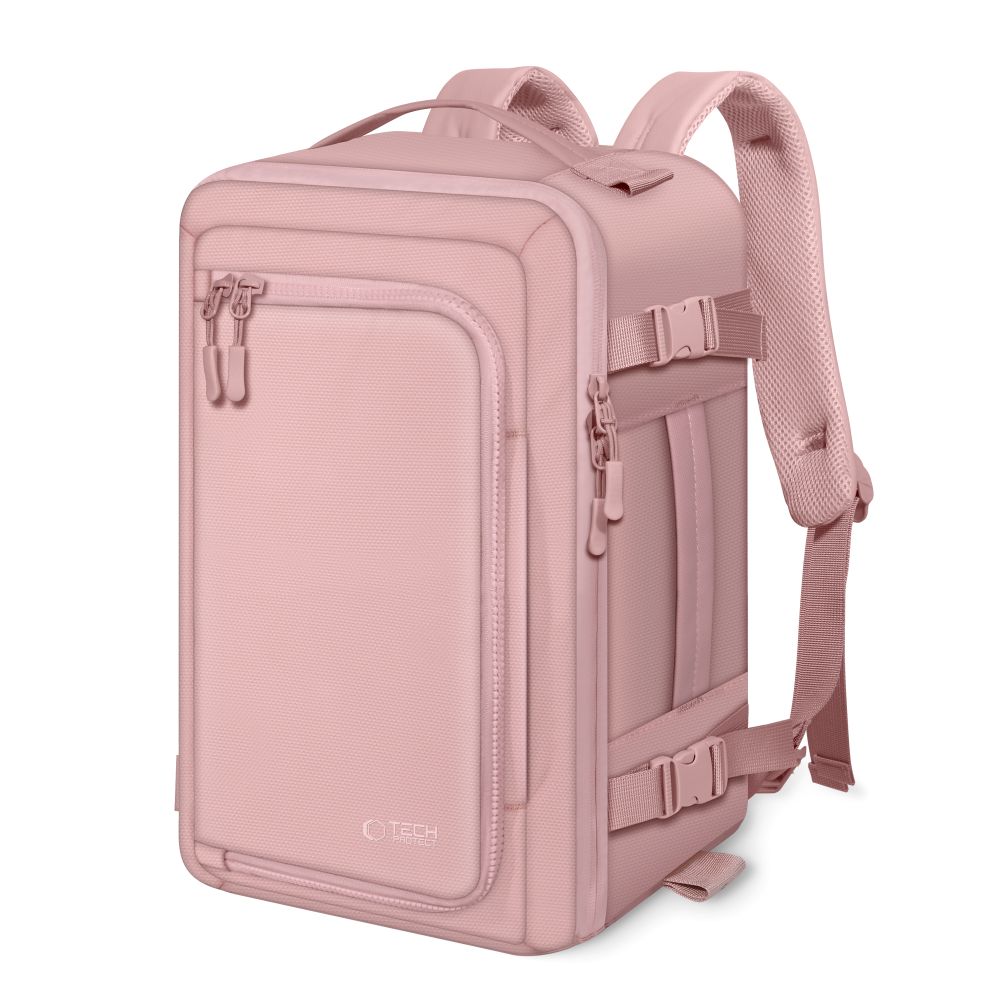 Husa laptop Tech-protect Defender S50 Rucsac pentru Ryanair & Wizzar, 20L Laptop - Roz