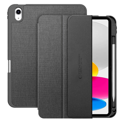 Husa Tech-protect SC Pen Canvas pentru iPad 10.9” 2022 / iPad 11” 2025 - Gri