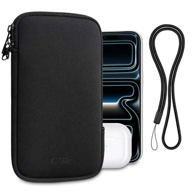 Husa Tech-protect Sm70 pentru 6.0"-7.2" Smartphones - Negru