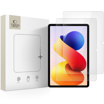 Folie Tech-protect Glass Fit+ 2-pack sticla pentru Xiaomi Redmi Pad Pro / 2 Pro 12.1 - Transparent