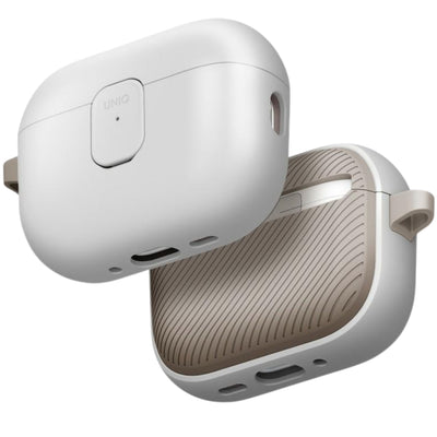 Husa Uniq Clyde pentru AirPods Pro 3rd Gen - Gri-Bej