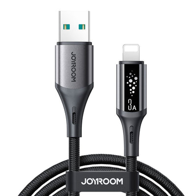 Cablu Joyroom S-a60 Startalk 3A Usb-a - Lightning 1.2m - Negru