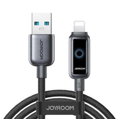 Cablu Joyroom S-a55 Starflight 3A Usb-a - Lightning 1.2m - Negru