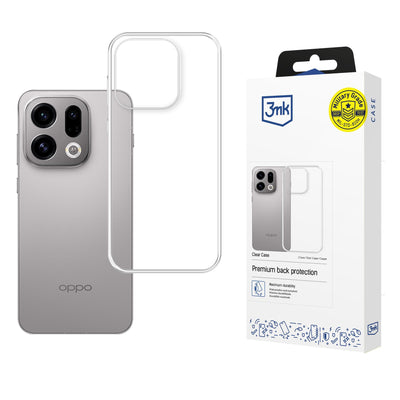 Husa 3mk Transparent pentru Oppo Find X9 - Transparent