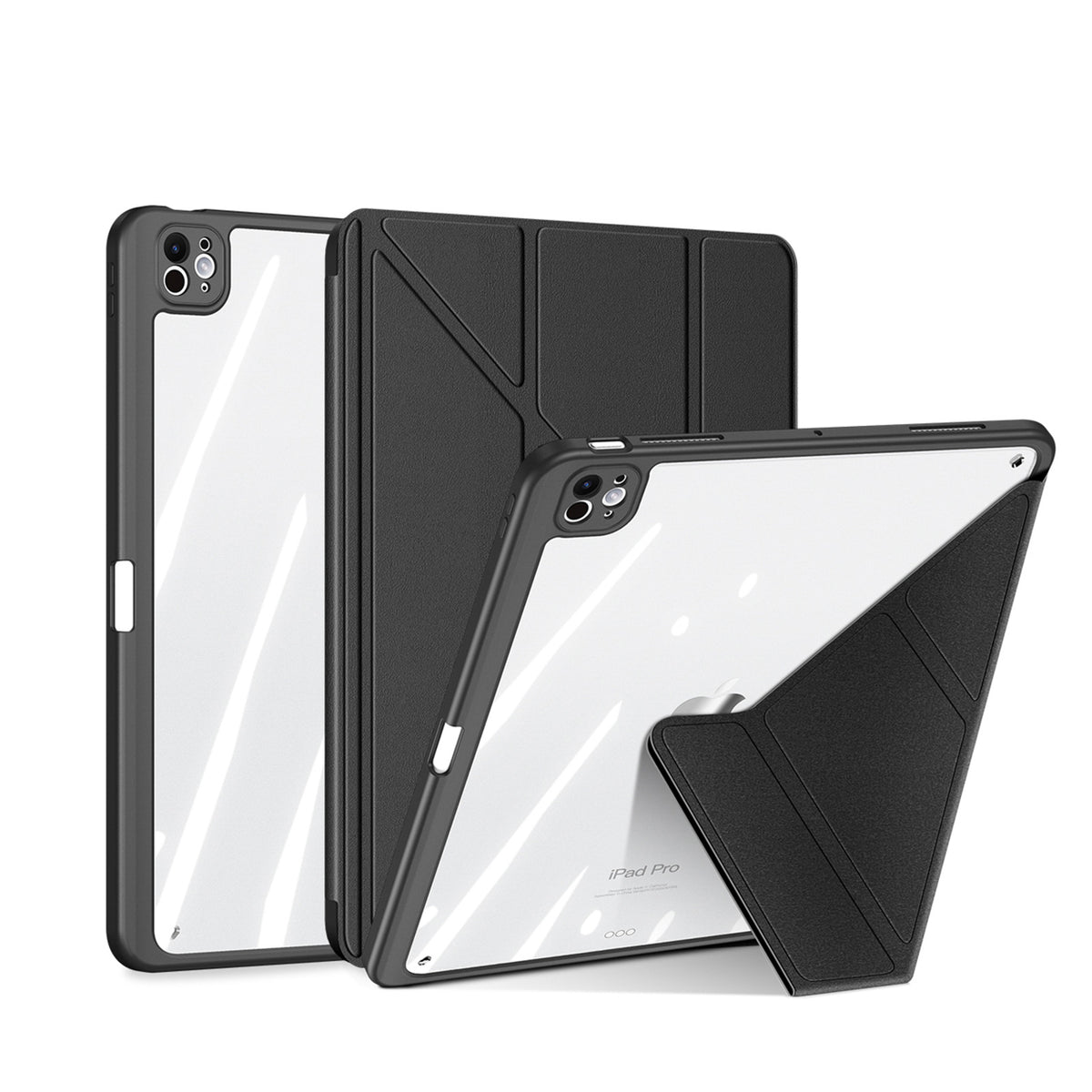 Husa Dux Ducis Magi pentru iPad Pro 11" (2024/2025) cu Stand - Negru
