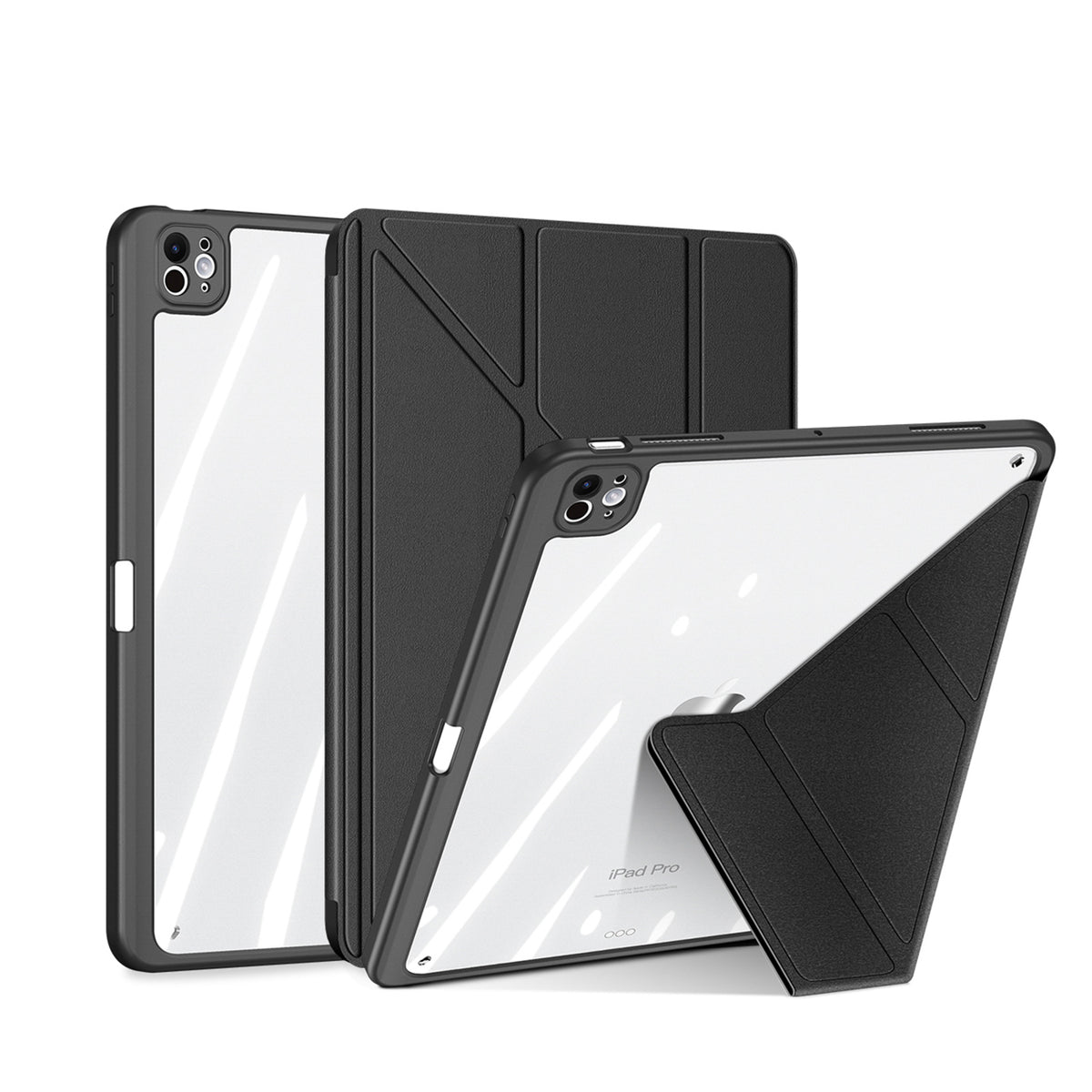Husa Dux Ducis Magi pentru iPad Pro 13" (2024/2025) cu Stand - Negru