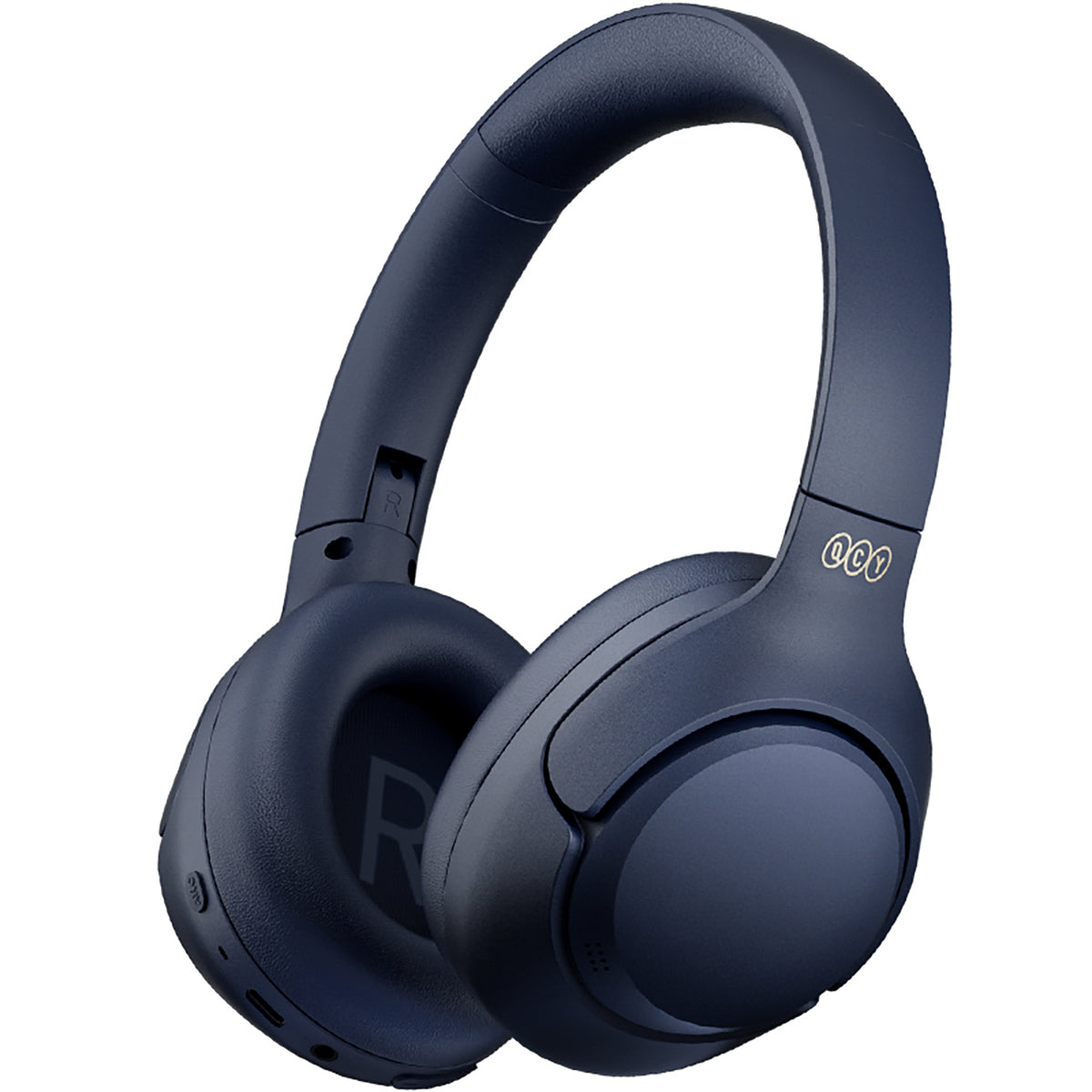 Casti QCY H3 Over-ear cu ANC Bluetooth 5.4 Hi-res Audio - Albastru