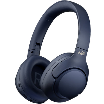 Casti QCY H3 Over-ear cu ANC Bluetooth 5.4 Hi-res Audio - Albastru
