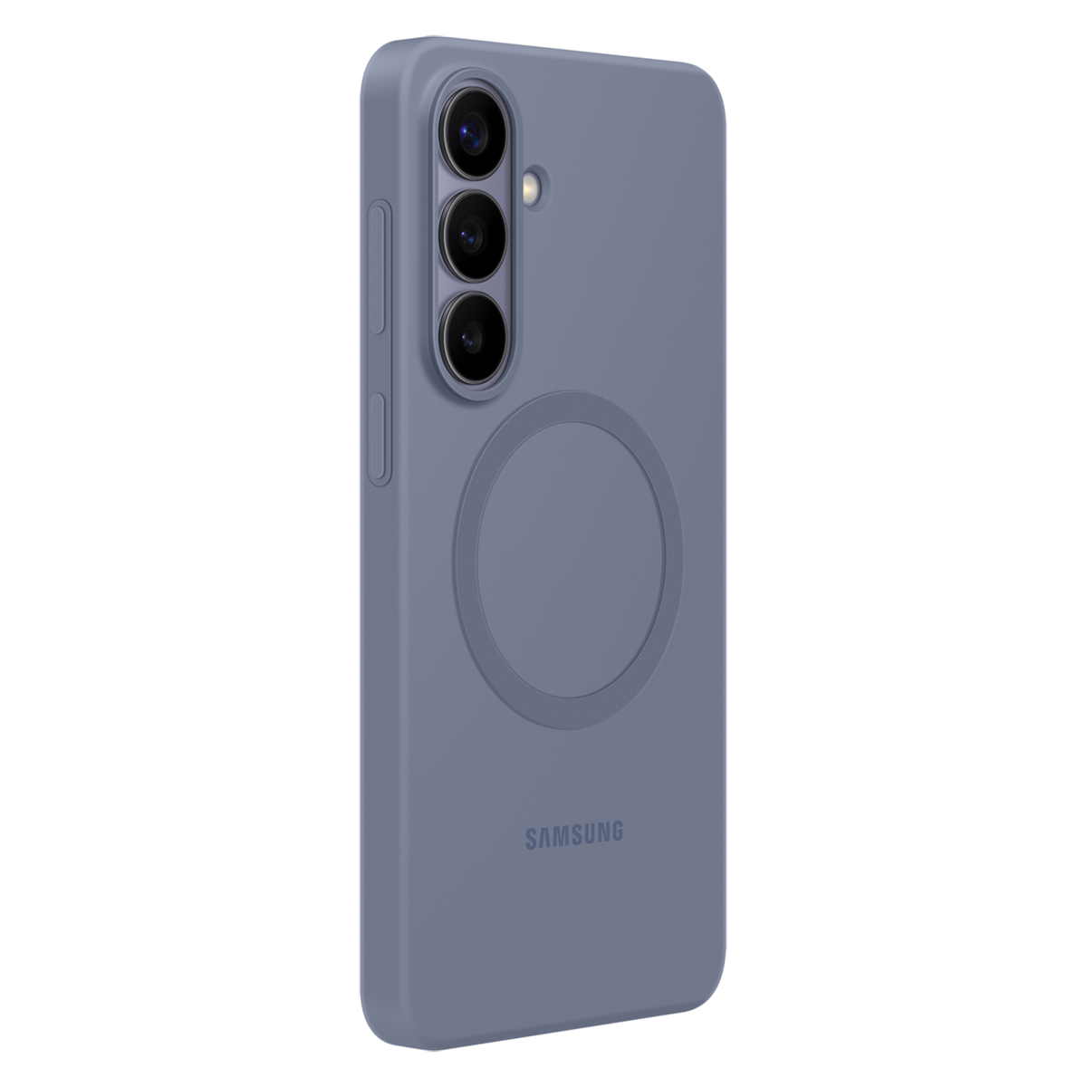 Husa Ef-es942cve Samsung Silicone Magnet pentru Galaxy S26 Albastru Violet