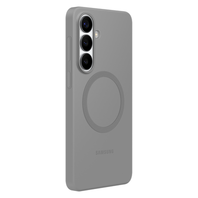 Husa Samsung Silicone Magnet pentru Samsung Galaxy S26+, Compatible cu Magsafe - Gri
