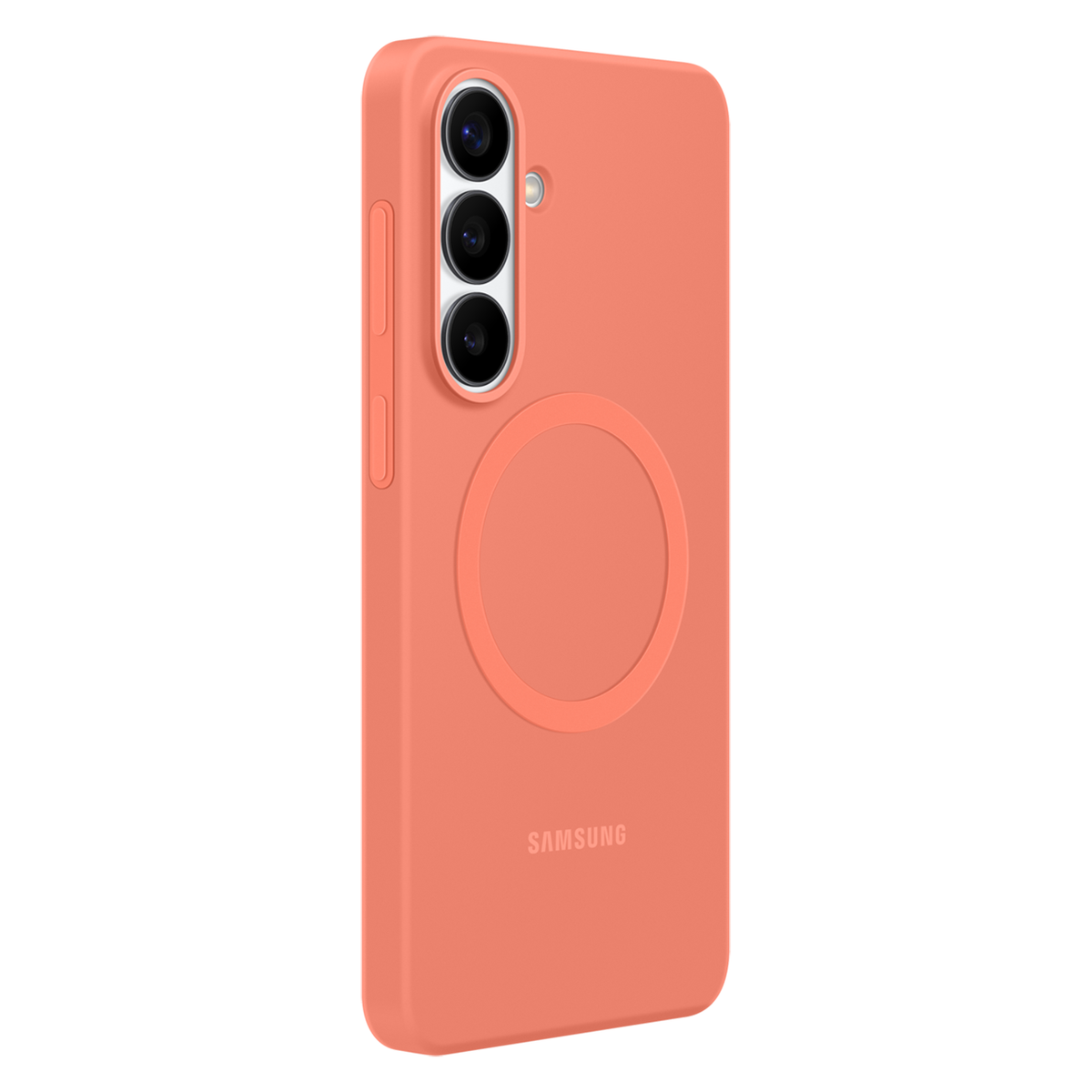 Husa Samsung Silicone Magnet pentru Samsung Galaxy S26+, Compatible cu Magsafe - Rosu