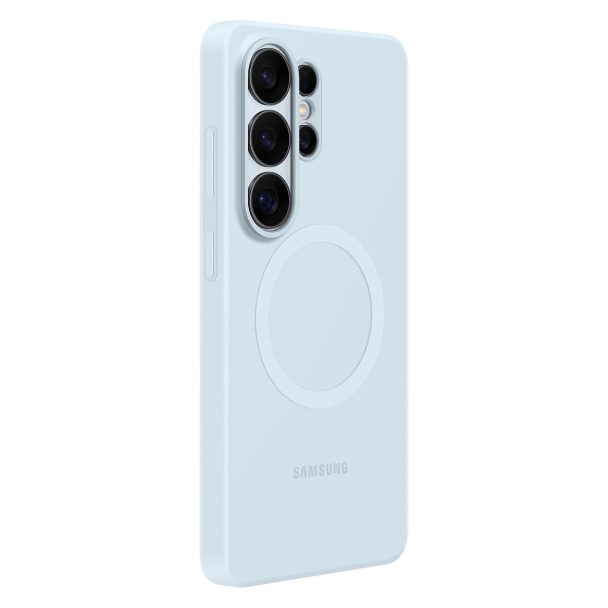 Husa Samsung Silicone Magnet pentru Samsung Galaxy S26 Ultra, Magsafe Compatible - Albastru