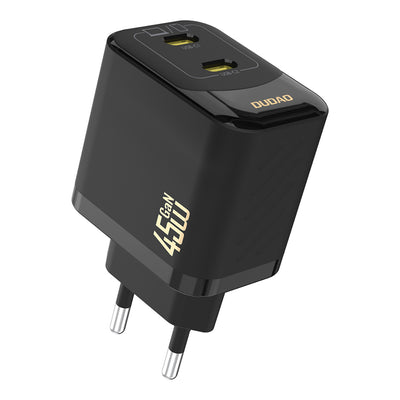 Incarcator priza Dudao A28peu PD 45W Gan 2xUSB - Negru