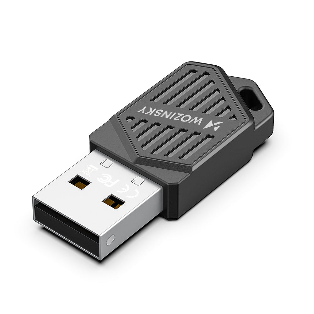Adaptor Wozinsky Dual-band USB Wi-fi 6 cu Bluetooth 5.4 - Negru