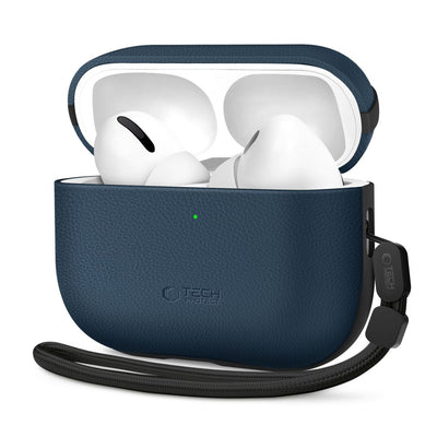 Husa Tech-protect Naturalfit pentru AirPods Pro 3 - Bleumarin
