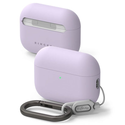 Husa Ringke Silicone pentru AirPods Pro 3 - Mov