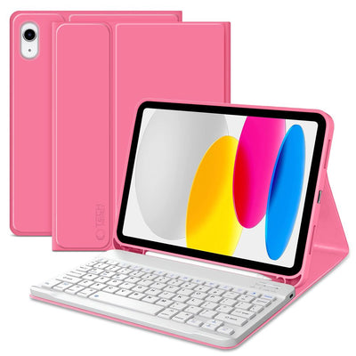 Husa Tech-protect SC Pen pentru iPad 10.9” 10 / 2022 / 11” 11 / 2025 - Roz