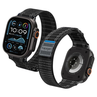Curea Spigen Wbf0 pentru Apple Watch 44 / 45 / 46 / 49 Mm - Negru