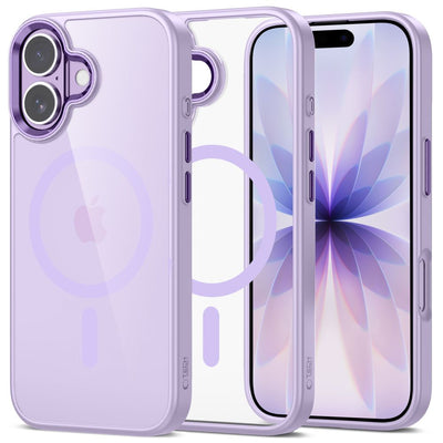 Husa Tech-protect Magmat Magsafe pentru iPhone 17 - Transparent Mov