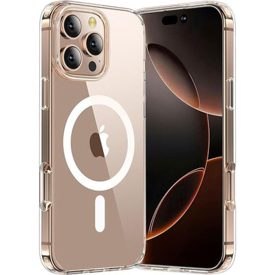 Husa TP Flex Magsafe pentru iPhone 16 Pro Max - Transparent