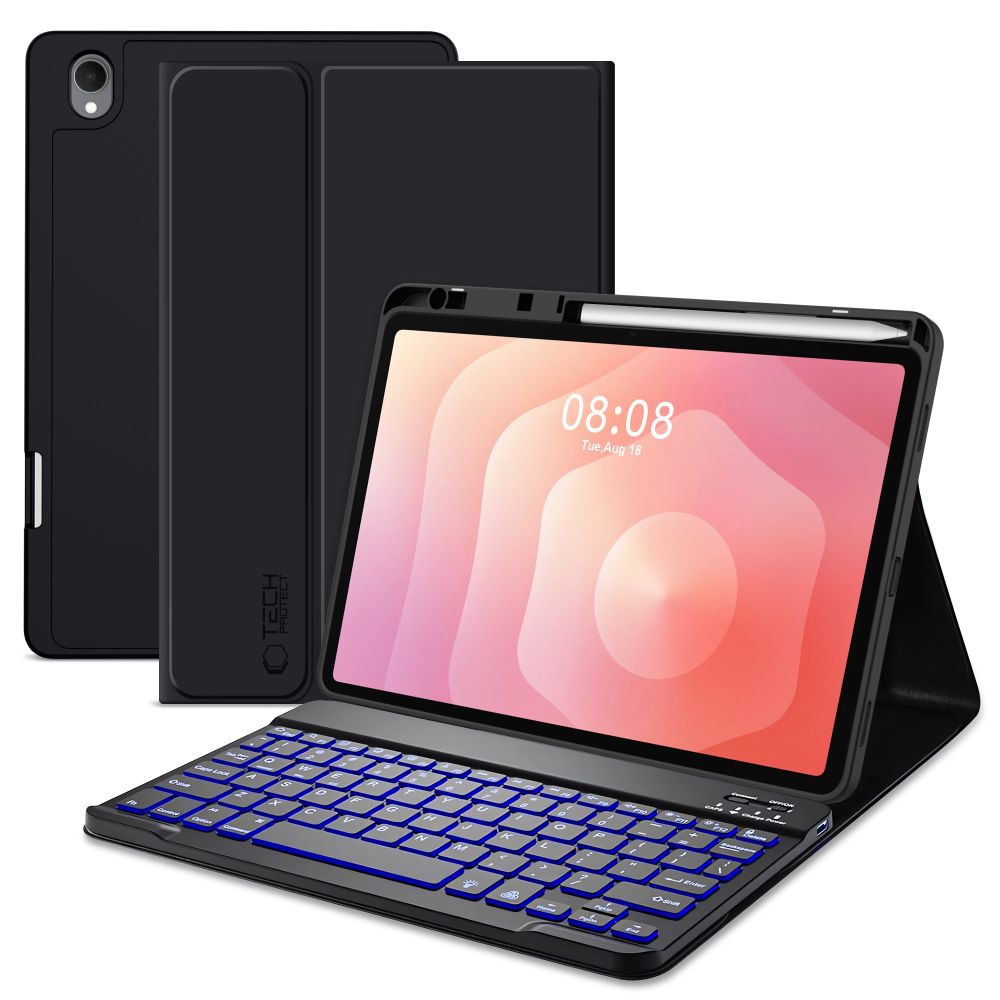 Husa Tech-protect SC Pen pentru Samsung Galaxy Tab S11 11.0 X730 / X736b - Negru