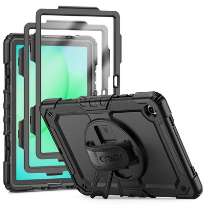 Husa Tech-protect Solid pentru Samsung Galaxy Tab A9+ / A11+ Plus 11.0 X210 / X215 / X216 / X230 / X235 / X236 - Negru