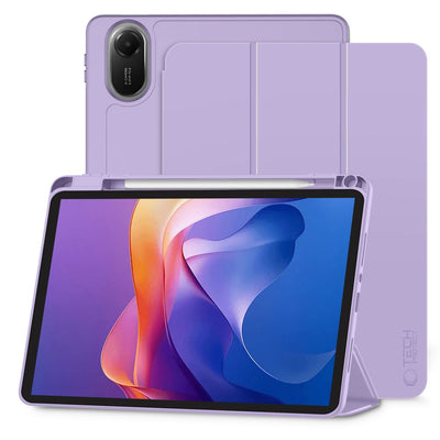 Husa Tech-protect Smartcase Pen pentru Xiaomi Redmi Pad 2 11.0 - Mov