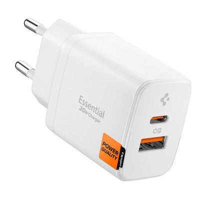 Incarcator priza Spigen Essential Ee202eu 20W - Alb