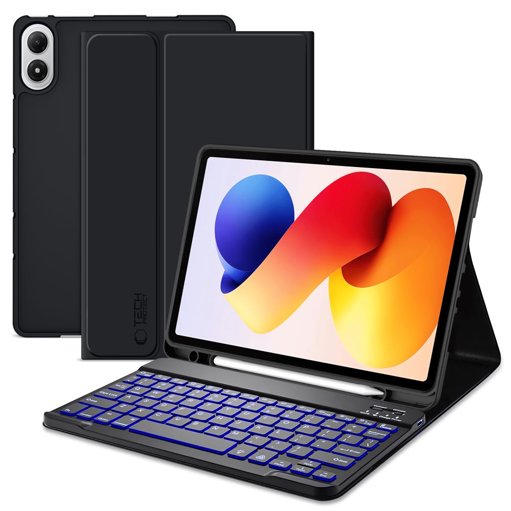 Husa Tech-protect SC Pen pentru Xiaomi Poco Pad M1 / Redmi Pad 2 Pro 12.1 - Negru