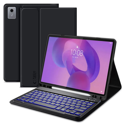 Husa Tech-protect SC Pen pentru Lenovo Idea Tab Plus 12.1 Tb-361 - Negru