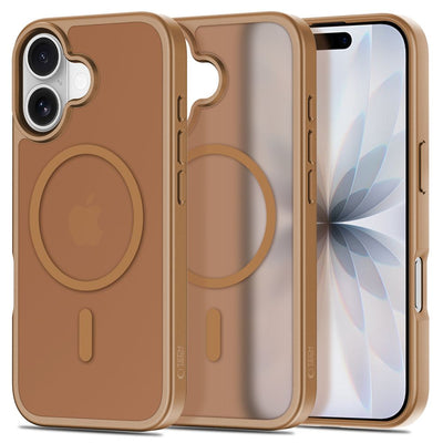 Husa Tech-protect Basicmag Magsafe pentru iPhone 17 - Maro