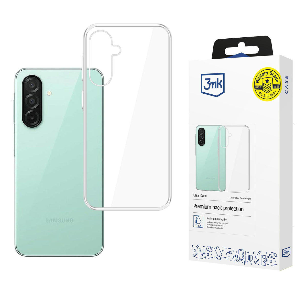 Husa 3mk Transparent pentru Samsung Galaxy A27 5G - Transparent