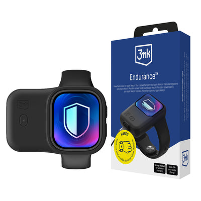 Acumulator extern 3mk Endurance pentru Apple Watch 44 Mm / 45 Mm 2.5W 1200mAh Usb-c - Negru