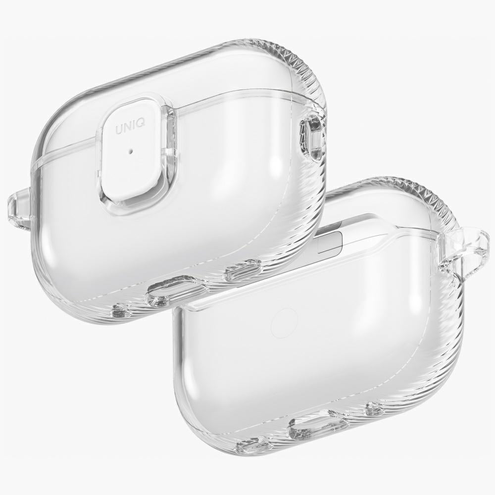 Husa Uniq Glase Pro pentru AirPods Pro 3 Lock - Transparent