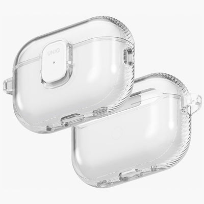 Husa Uniq Glase Pro pentru AirPods Pro 3 Lock - Transparent