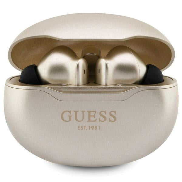 Casti Guess Classic EST Bluetooth TWS Wireless - Auriu
