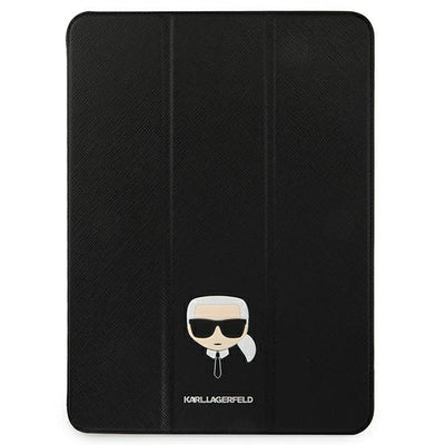 Husa tableta Karl Lagerfeld Saffiano Karl Head Book Cover pentru iPad Pro 11" - Negru