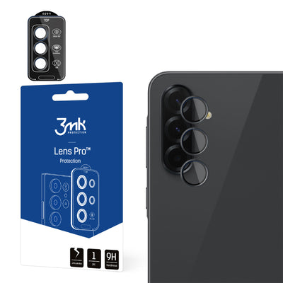 Folie 3mk Lens Protection Pro Negru Hybrid Glass pentru Camera Lens On Samsung Galaxy A37 / A57 5G