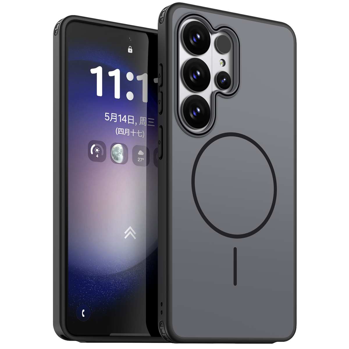 Husa Hybrid Armor T pentru Samsung Galaxy S26 Ultra - Negru